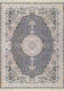 Dariush 1406 Traditional Persian Area Rug Metalik