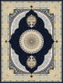 Negar Navy Traditional Persian Area Rug