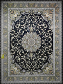 Soheil Navy Blue Persian Traditional Area Rug