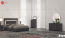 Monet Bedroom Suite Luxury Modern Graphite Matt Black