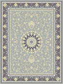 Mashad 722257 Gray Traditional Persian Area Rug