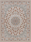 Mash 802077 Silver Traditional Persian Area Rug