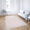 Sandra E7223 Cream Modern Area Rug For Living Room, Bedroom