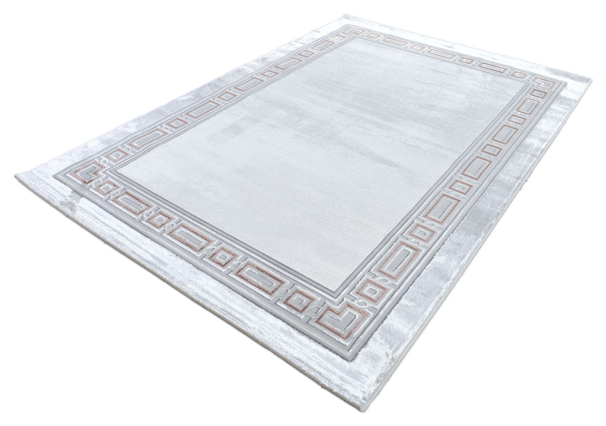 Zara X608A Modern Area Rug Cream - Quality Rugs and Furniture