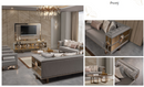 Prestij Art Deco Sofa Set Modern Mid Century