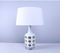 Elegant MK919-2 Table Lamp Combining the Beauty of ceramic and crystal