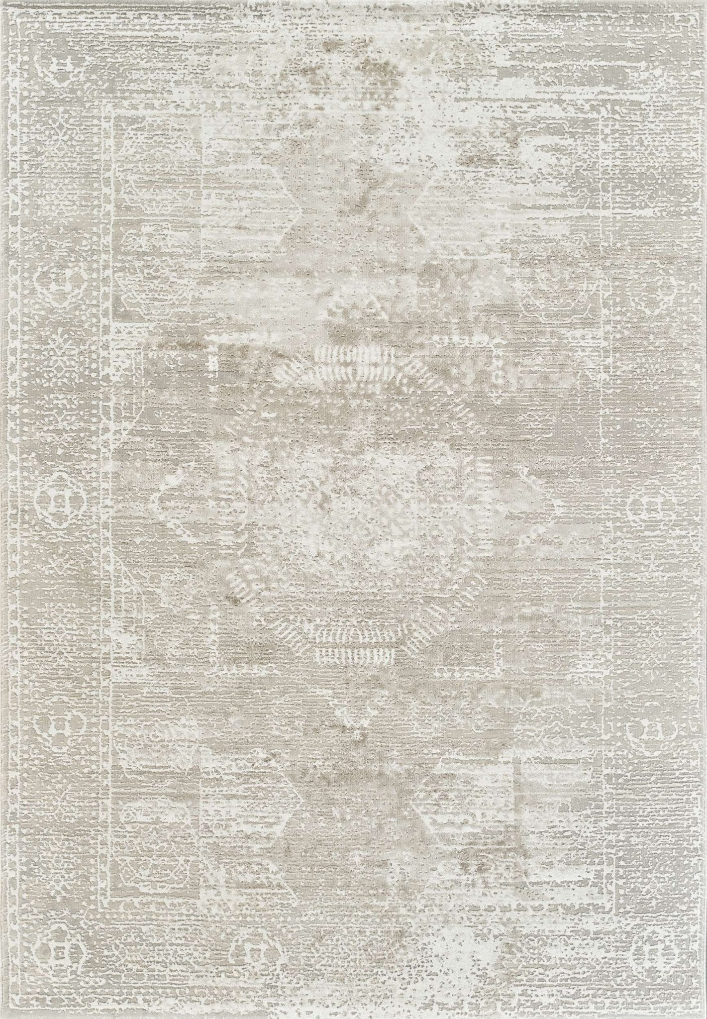 Anemon T025A Modern Area Rug L.Beige L.Grey - Quality Rugs and Furniture