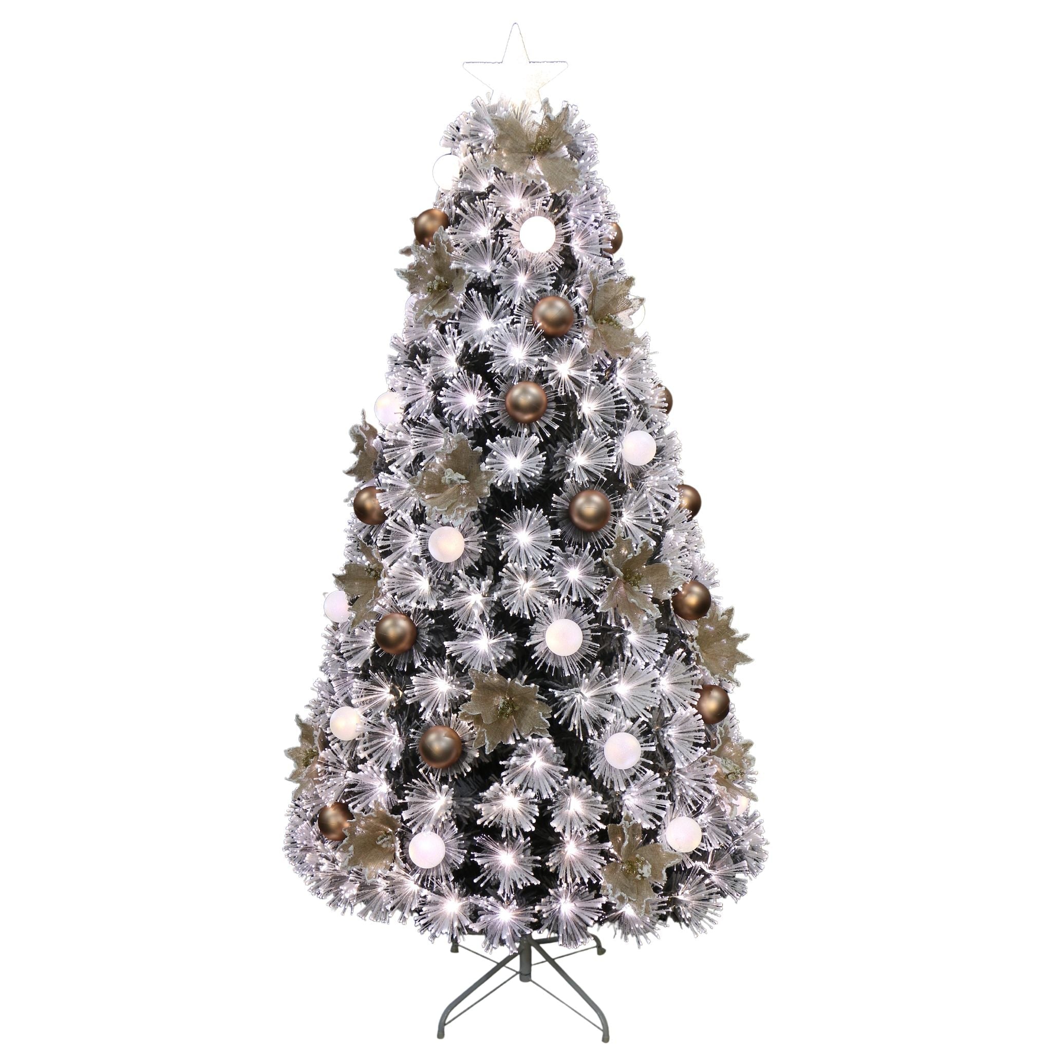 Christmas Tree T2071 Grey Leaves, Plum Blossoms - Quality Rugs and Furniture