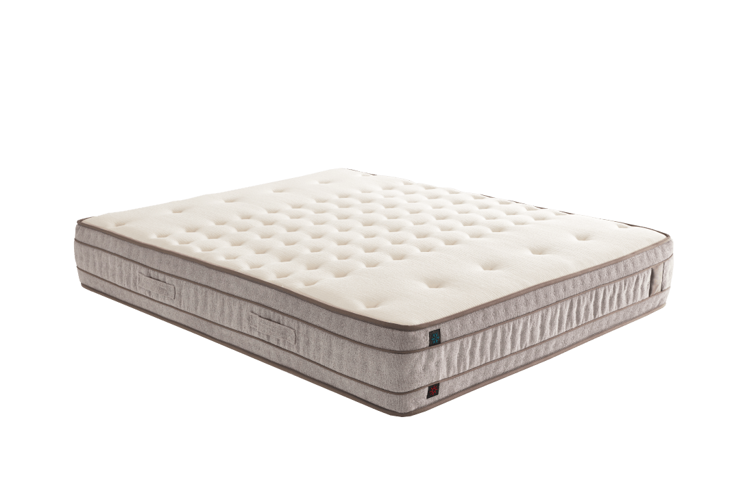 Climate Balance Queen Bedroom Suite Luxury Modern Bed + Mattress + 2 Bed Side Table - Quality Rugs and Furniture