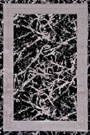 Marmaris D389B Black/V.Grey Modern Area Rug