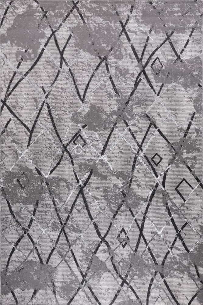 Elmas E551A L.Grey/V.Grey Modern Area Rug - Quality Rugs and Furniture