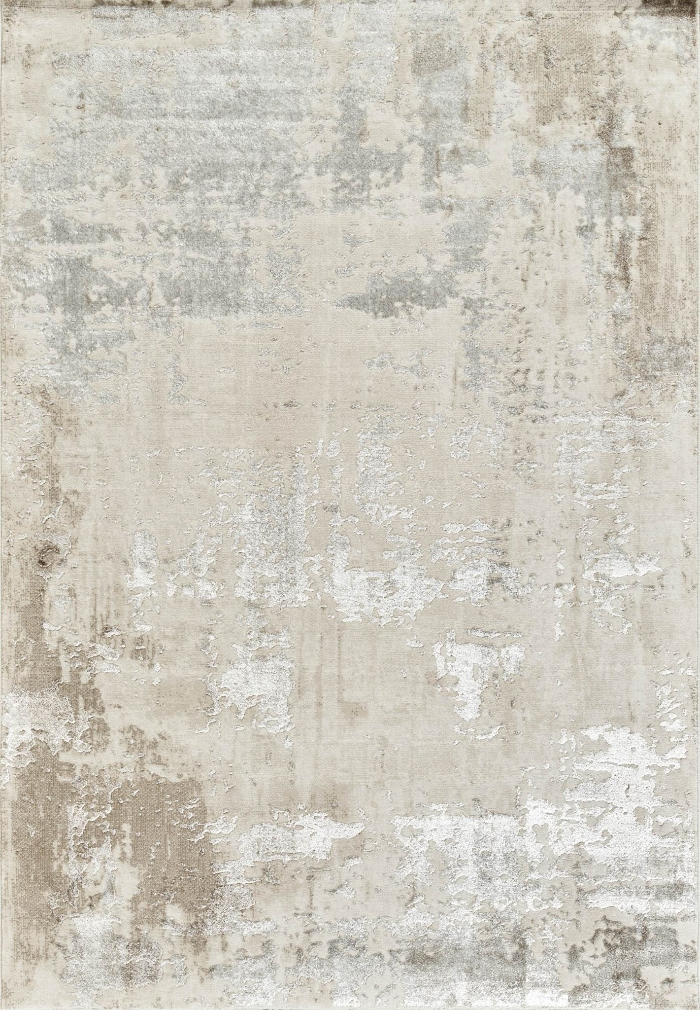 Elmas T533A Modern Area Rug Cream White - Quality Rugs and Furniture