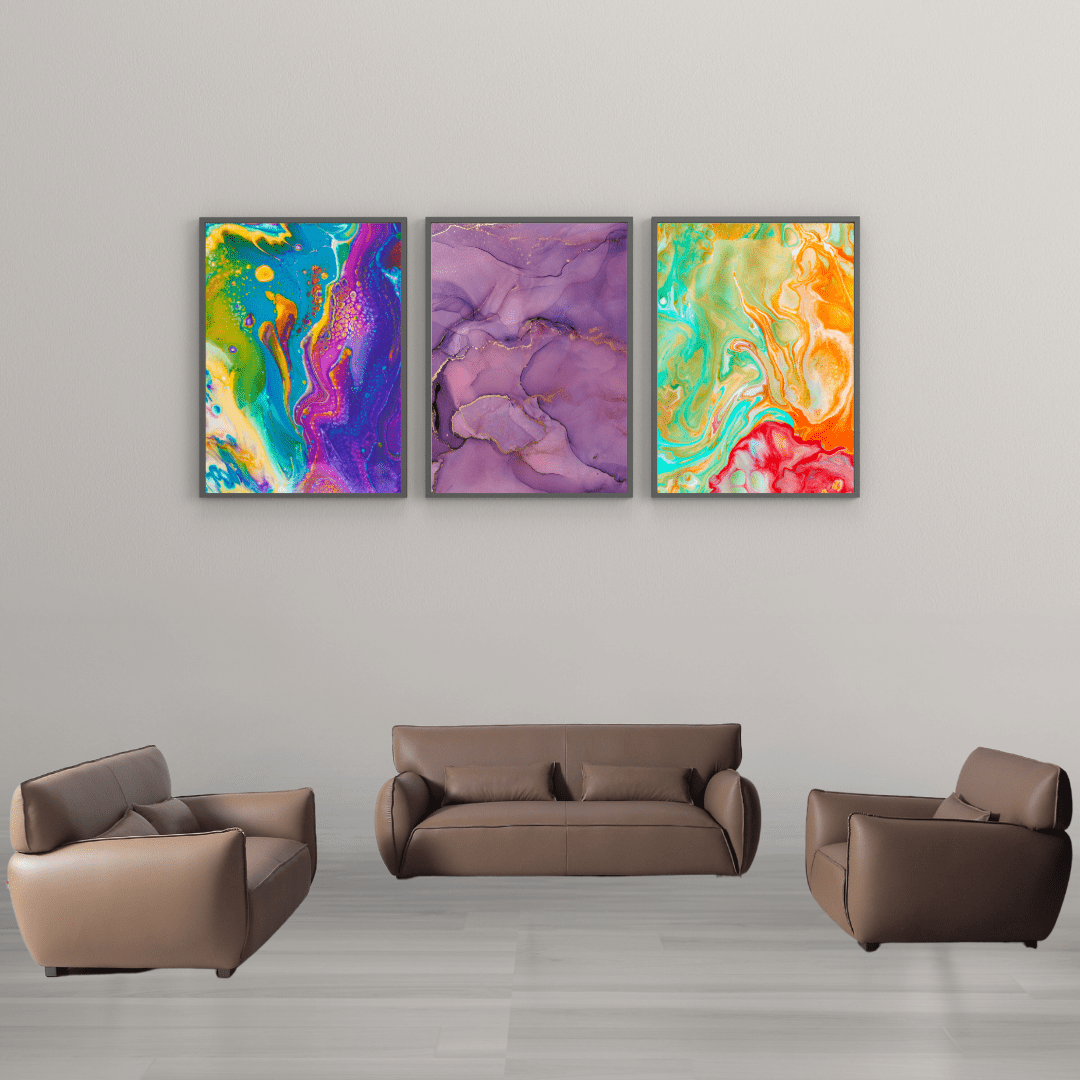 Henry Modern Genuine Leather Sofa Set Brown - Quality Rugs and Furniture