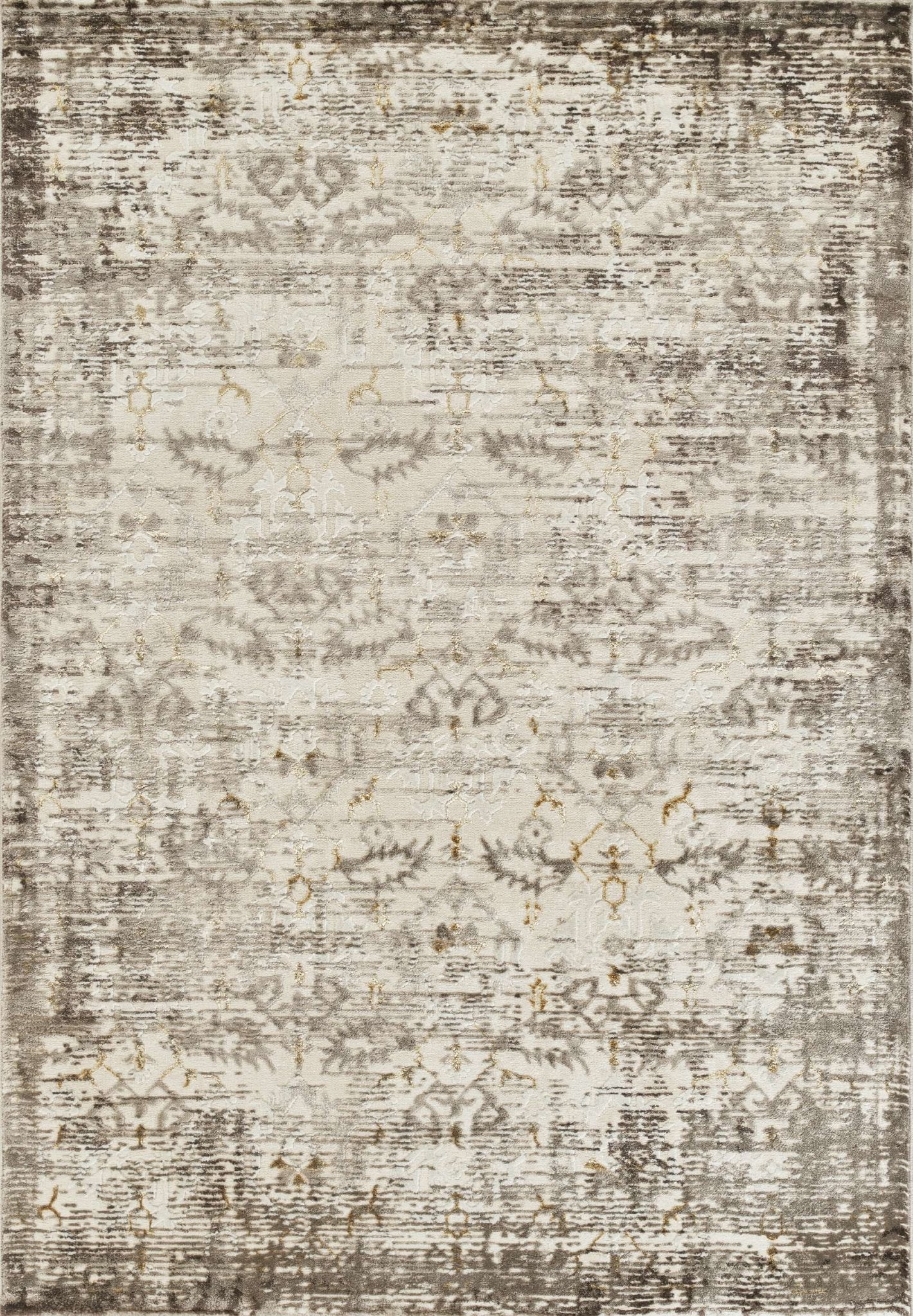 Marmaris T030A Modern Area Rug D.Beige Cream - Quality Rugs and Furniture