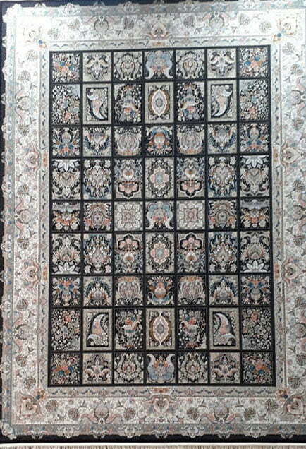 Mash 802188 Dark Blue Traditional Persian Area Rug - Quality Rugs and Furniture
