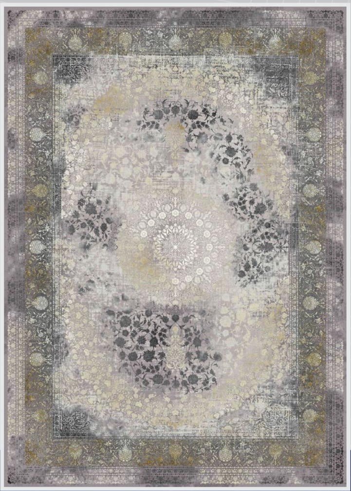 Mash 803599 Traditional Persian Area Rug Dusty - Quality Rugs and Furniture