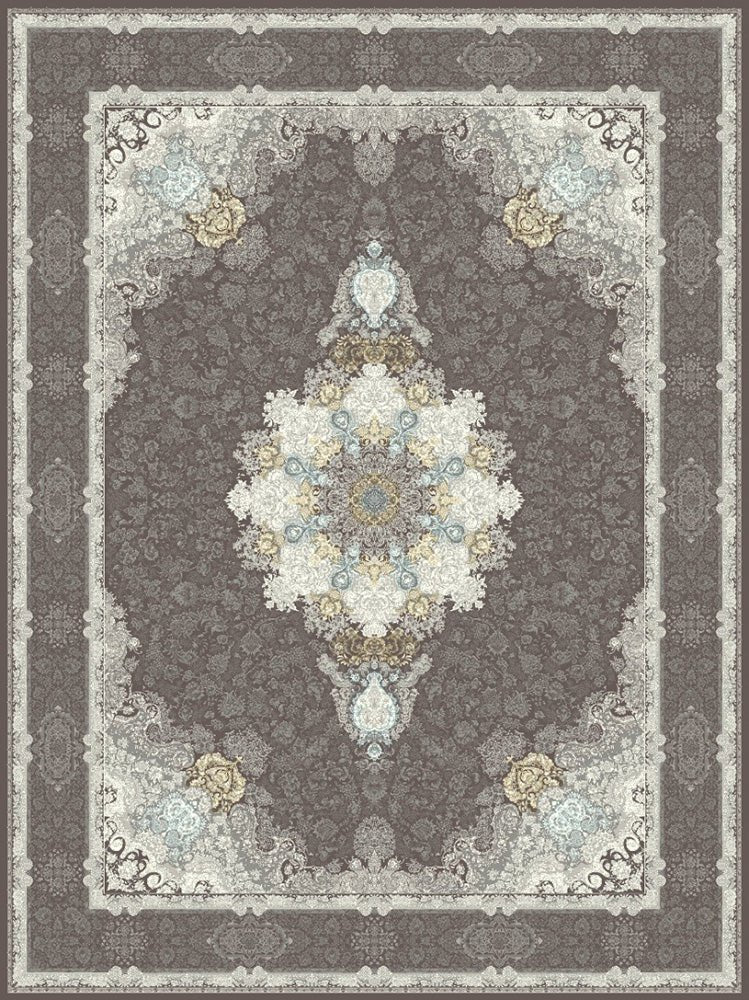 Mash 806002 Coal Traditional Persian Area Rug - Quality Rugs and Furniture