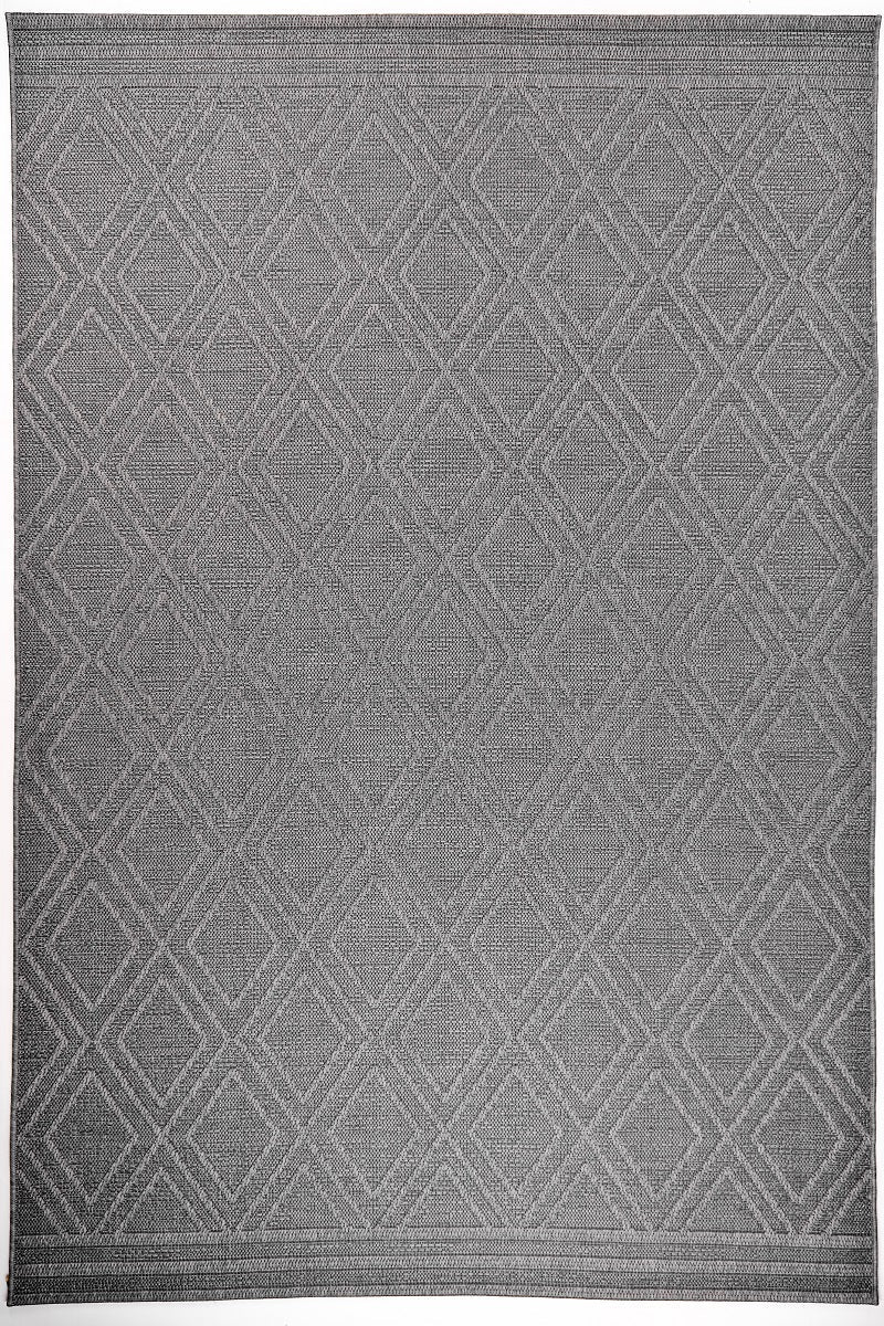 Sandra E7215 D.Grey Modern Area Rug For Living Room, Bedroom - Quality Rugs and Furniture