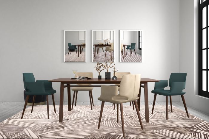 Sofia 3575A Vizon / Light Vizon Modern Area Rug - Quality Rugs and Furniture