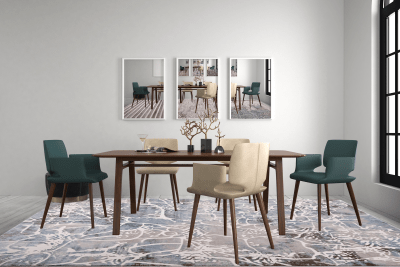 Sofia 8237A Light Blue / Light Vizon Modern Area Rug - Quality Rugs and Furniture