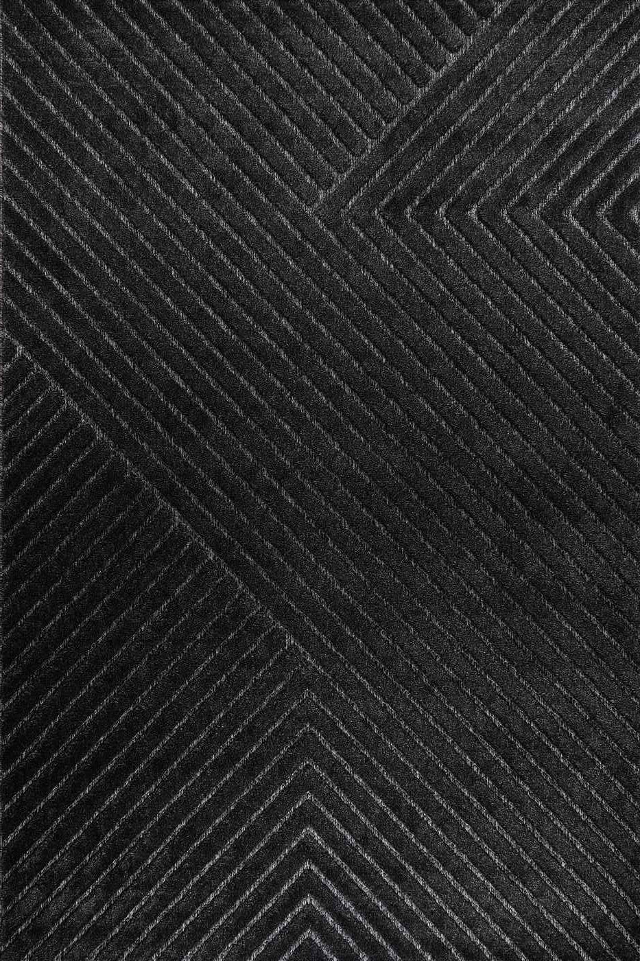 Venus E690B Anthracite Modern Area Rug - Quality Rugs and Furniture