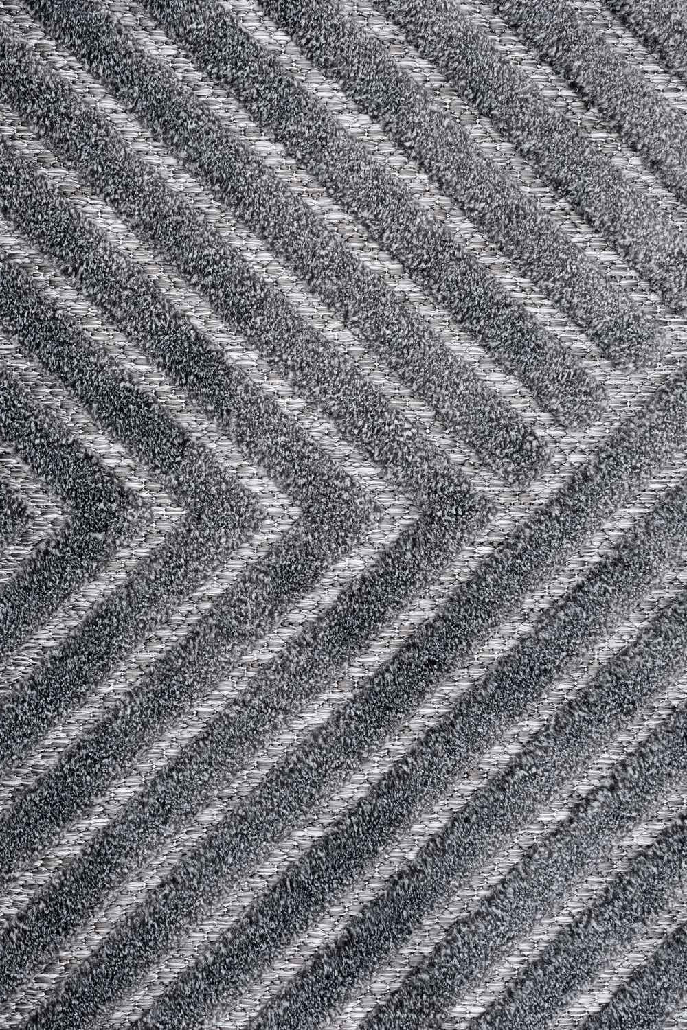 Venus E690B Dark Grey Modern Area Rug - Quality Rugs and Furniture