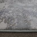 A ROUND RUG | Zomorod 5117 Grey Round Traditional Rug | Quality Rugs and Furniture