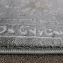 A ROUND RUG | Zomorod 5119 Grey Round Traditional Rug | Quality Rugs and Furniture