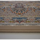 A ROUND RUG | Zartosht 5500 Beige Round Traditional Rug | Quality Rugs and Furniture