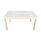 A DINING TABLE | Milky White Dining Table | Quality Rugs and Furniture