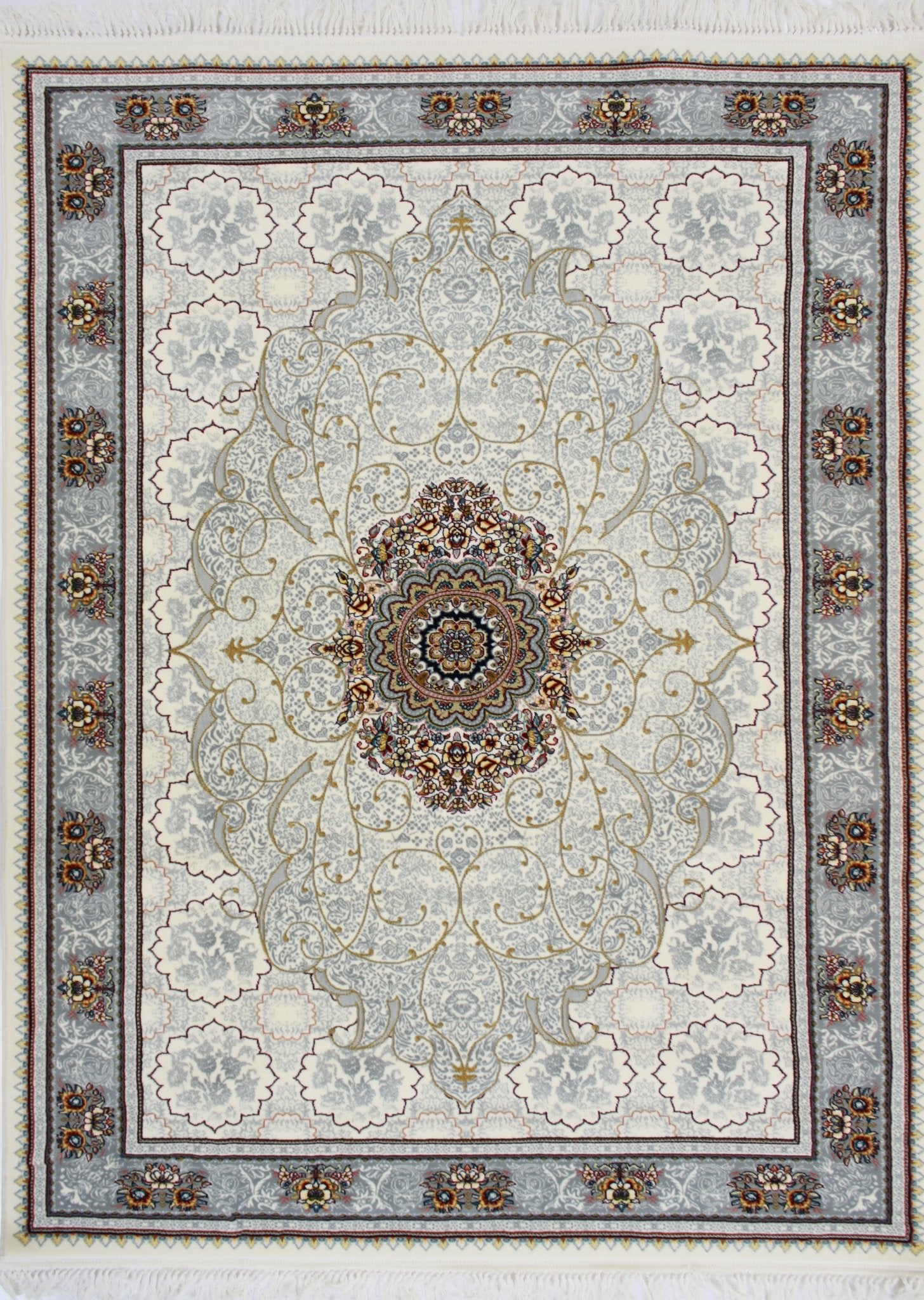 Mash 722364 Cream Persian Traditional Rug - Quality Rugs and Furniture