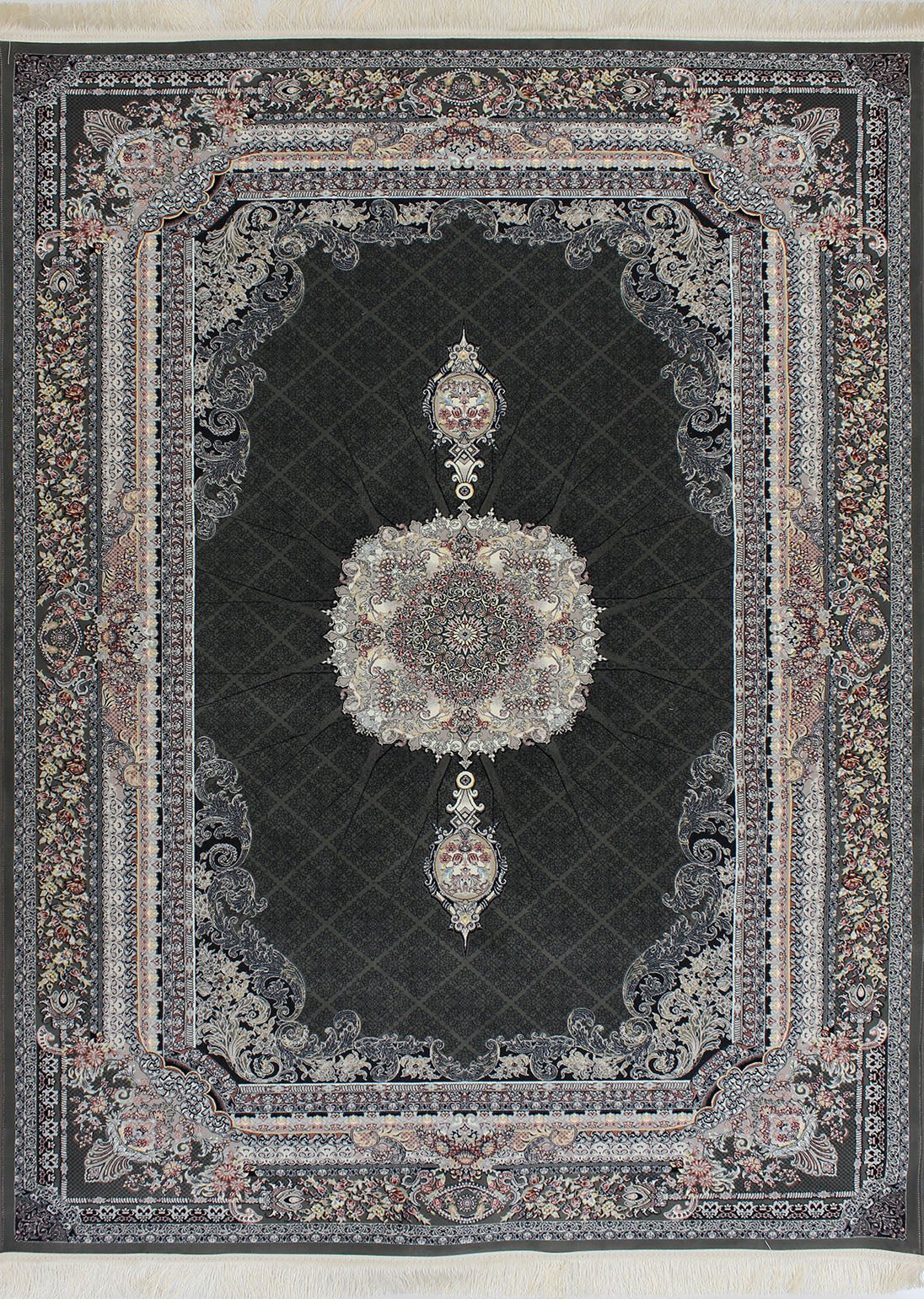 Timche 3184 Smoke Traditional Rug - Quality Rugs and Furniture