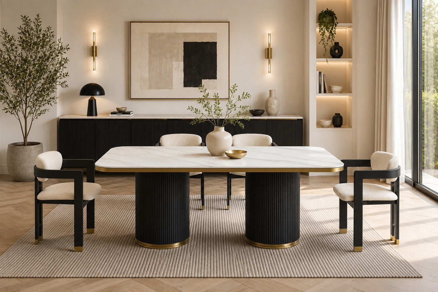 Sintered Stone Dining Tables: The Modern Alternative to Marble
