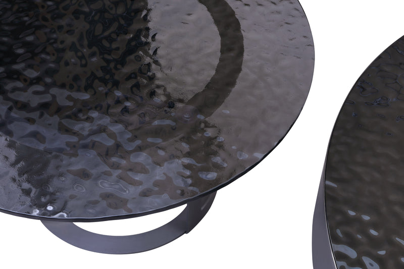 glass side table for sale