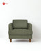 Byron Fabric Modern Sofa Set Green