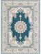 Dariush 1571 Traditional Persian Area Rug Blue