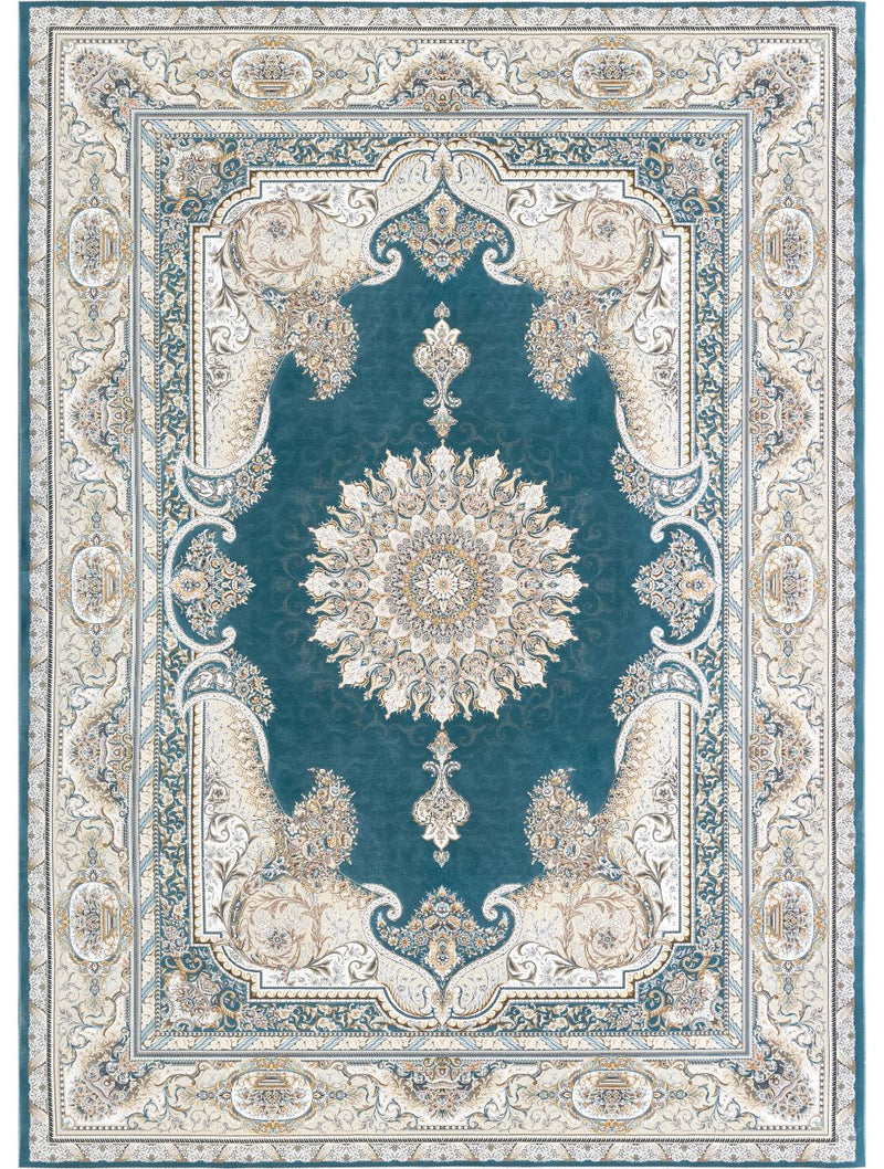 Dariush 1571 Traditional Persian Area Rug Blue