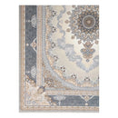 Mashad 723502 Traditional Persian Area Rug Silver