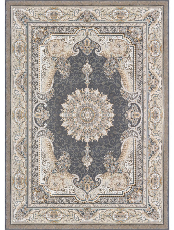 Dariush 1571 Traditional Persian Area Rug Grey