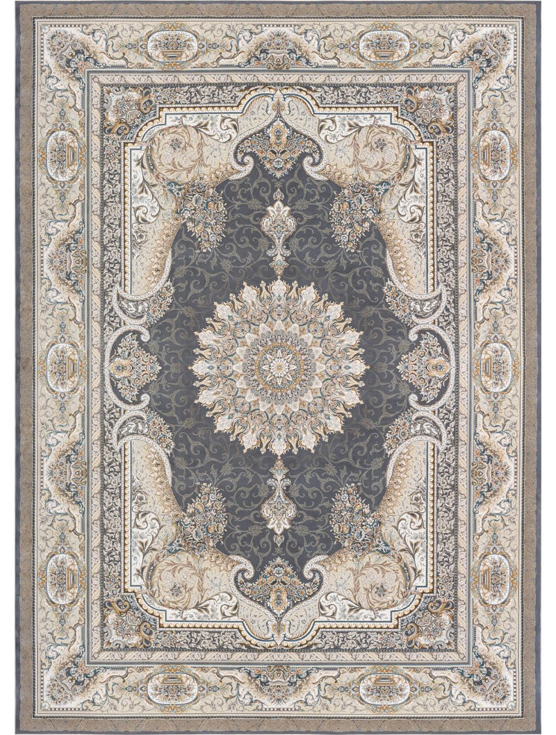 Dariush 1571 Traditional Persian Area Rug Grey