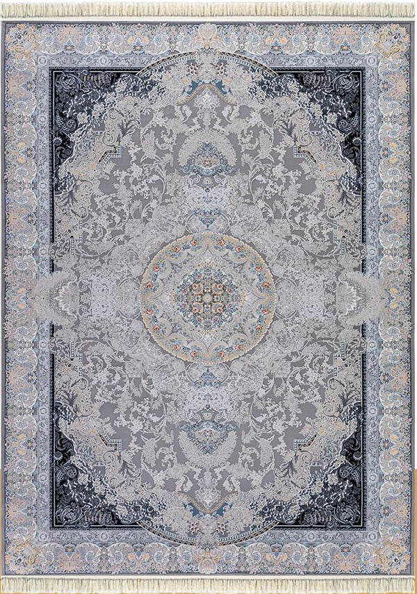 Dariush 1406 Traditional Persian Area Rug Grey