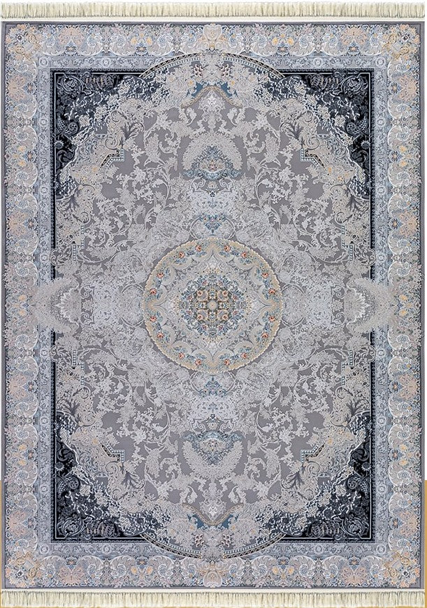 Dariush 1406 Traditional Persian Area Rug Grey