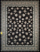 Kamila Navy Blue Persian Traditional Rug