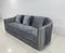 Ema Modern Fabric Sofa Set Dark Grey