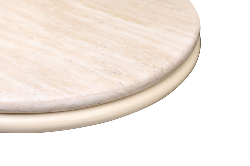 round marble console hallway table