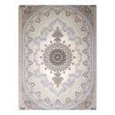 Mashad 723502 Traditional Persian Area Rug Silver