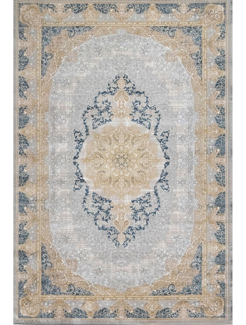 Dariush 1015 Traditional Persian Area Rug Grey