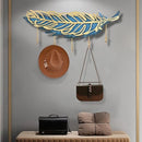 3D Creative Wall Mounted Coat Rack Key Hook, Wall Decorative Coat Hooks for Entryway Kitchen, Bedroom and Living Room