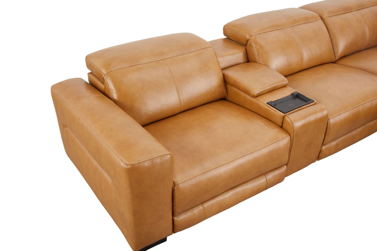Hazel Recliner Corner Leather Sofa | Dandenong & Hoppers Crossing
