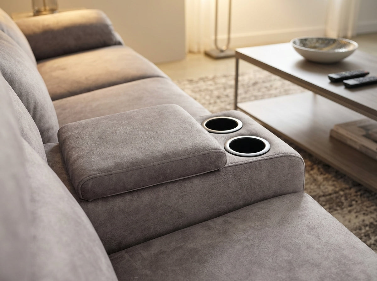 Marlowe Electric Recliner Corner Sofa | Dandenong & Hoppers Crossing